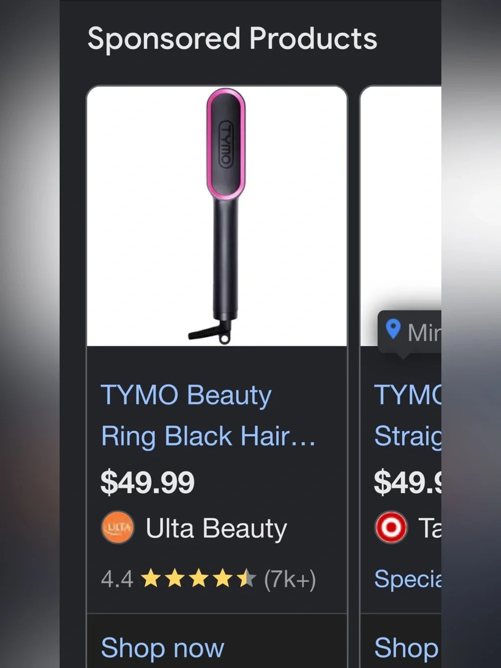 TYMO Ring Hair Straightening Comb